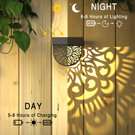 EKQ outdoor step lights create safe, visible paths along yard and patio