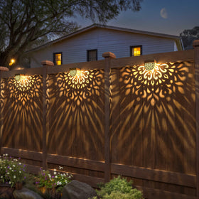 EKQ solar step lights outdoor waterproof ideal for deck edges and entries.