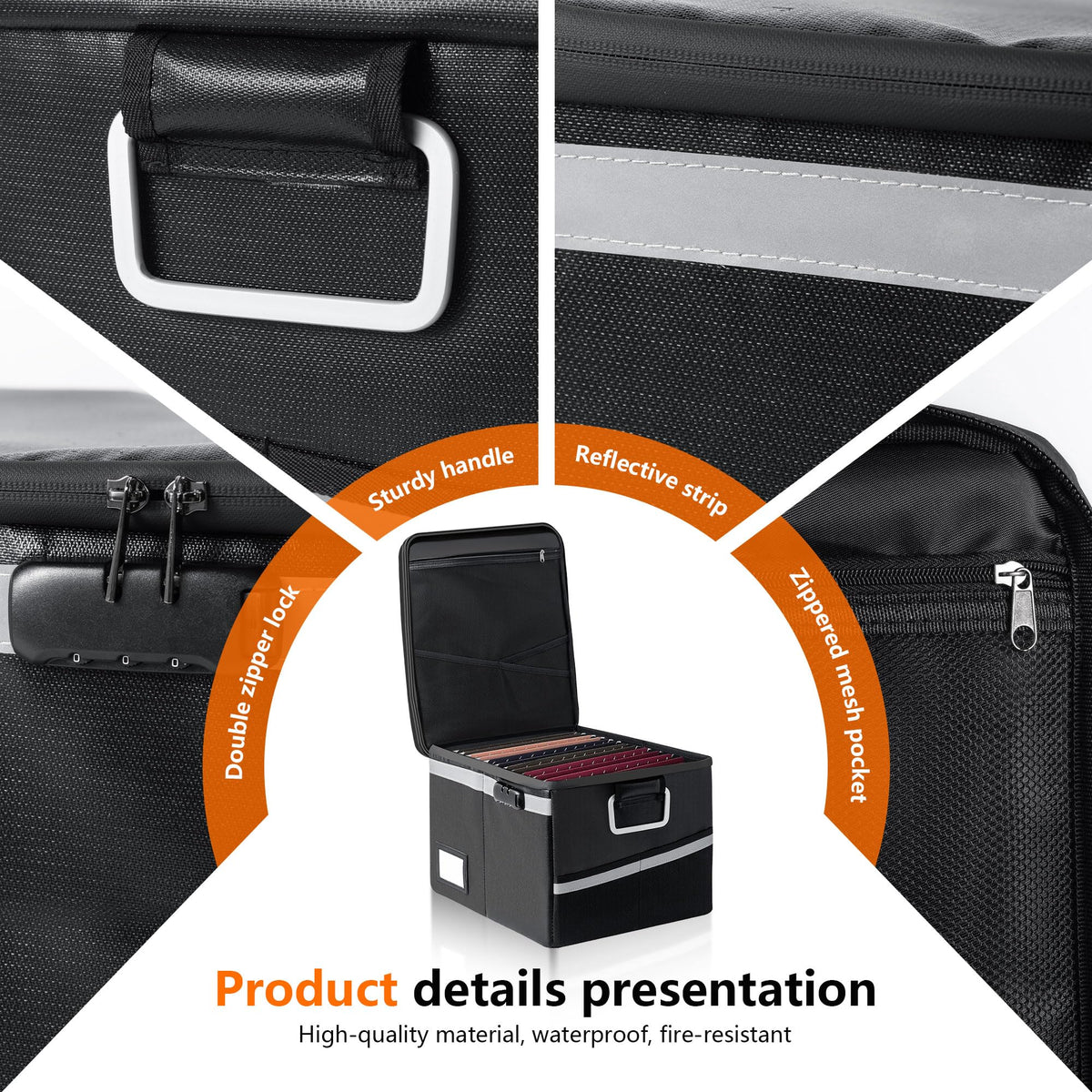 Ekunivers anti-static dust-proof shell resists dust and keeps contents secure.