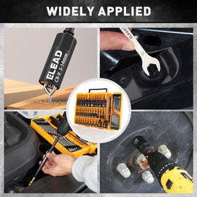 ELEAD 1/4-inch quick-change bit extension speeds tool changes.