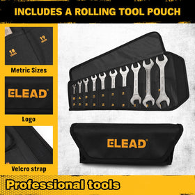 ELEAD nickel-plated finish keeps tools looking sharp and protected.