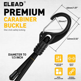 ELEAD 24-inch length adapts from 7 to 24 inches