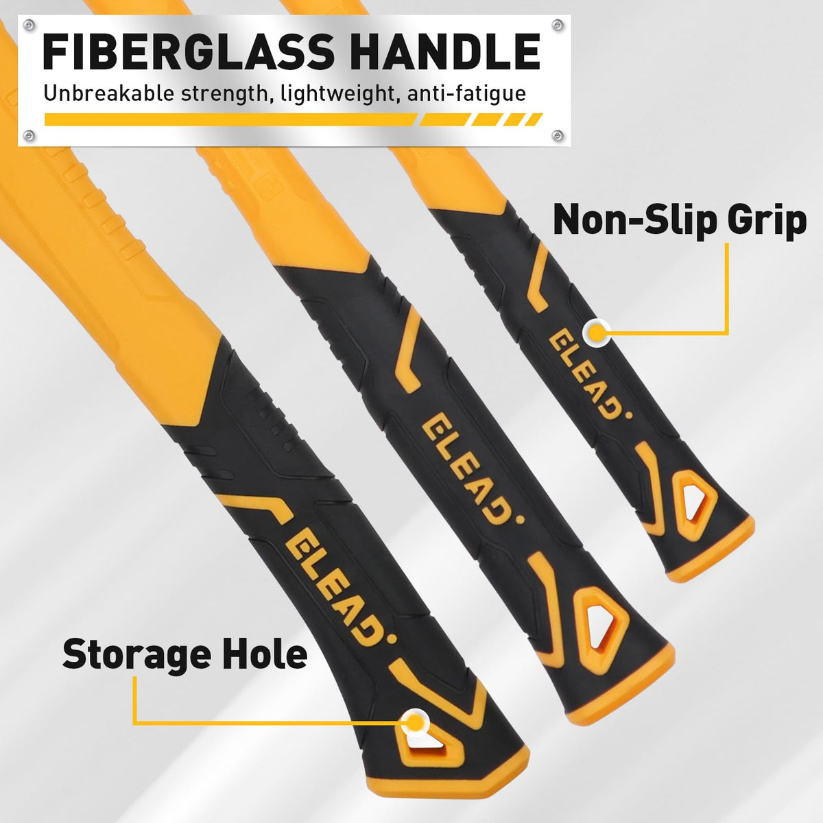 ELEAD cross peen hammer for shaping metal and riveting tasks