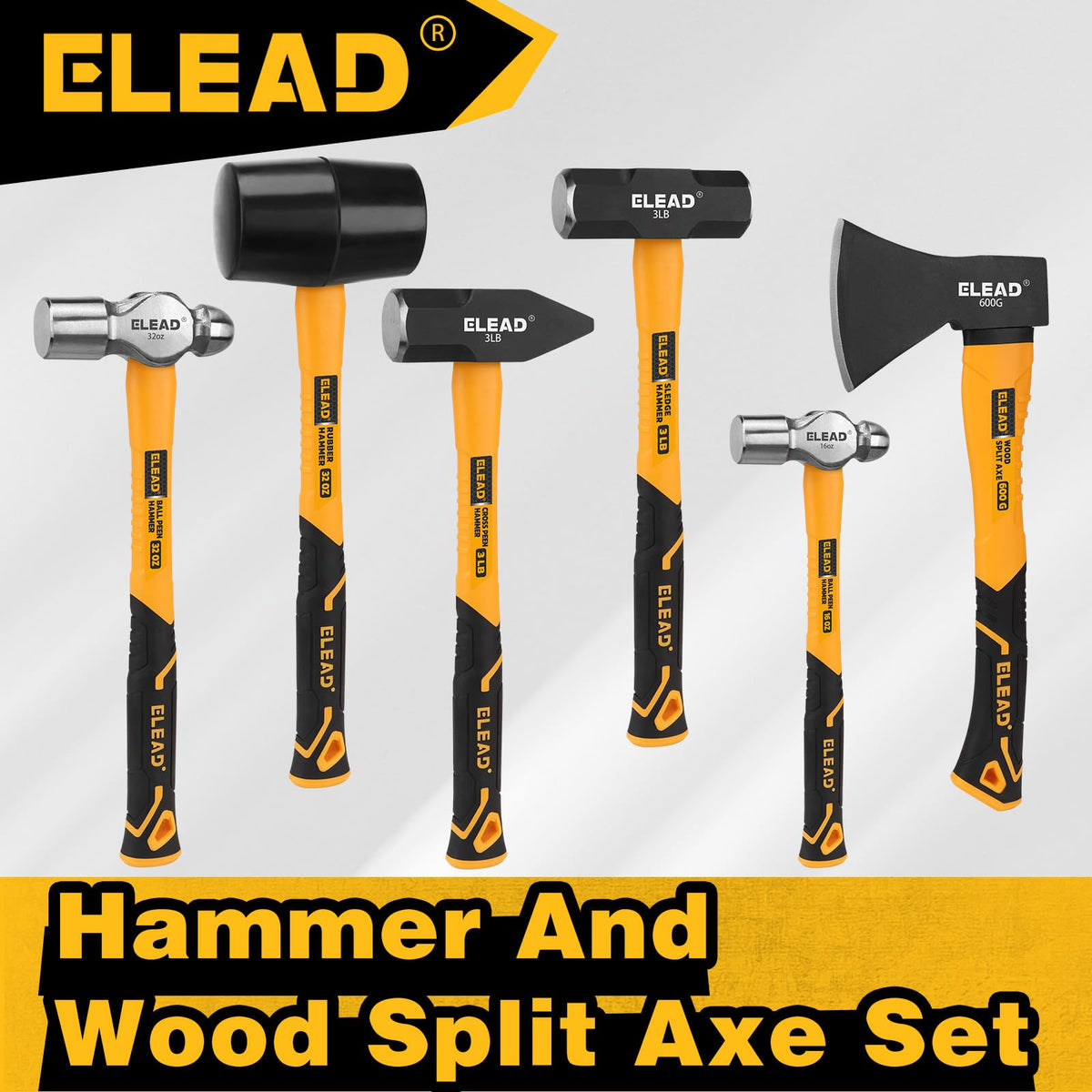ELEAD forged steel heads deliver durability for metalwork and flooring projects