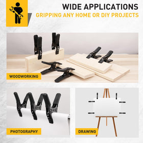 ELEAD arc-handle spring clip provides comfortable grip.