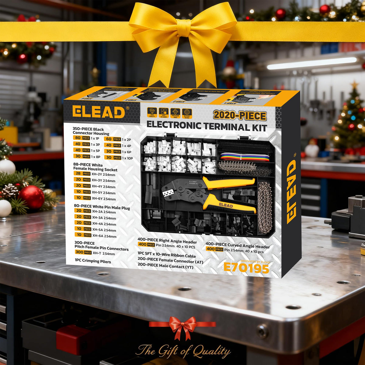 ELEAD kit supports Arduino, PCB, and 3D printer wiring projects.
