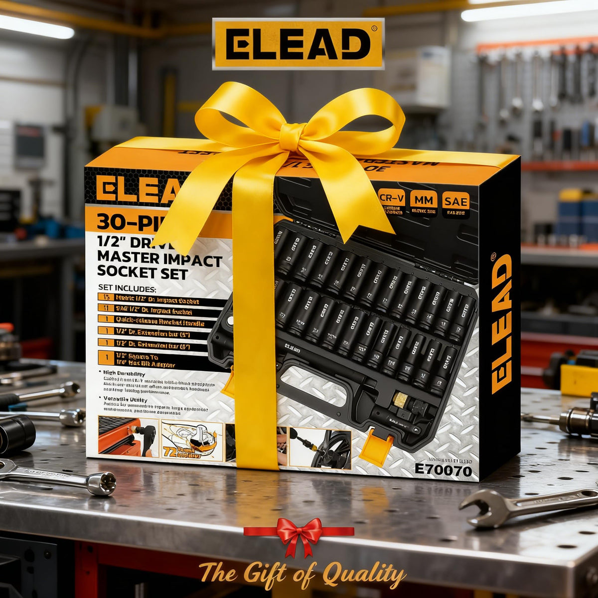 ELEAD bit adapter adds tool compatibility for varied repair projects.
