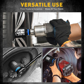 ELEAD black phosphate finish protects sockets from wear and corrosion.