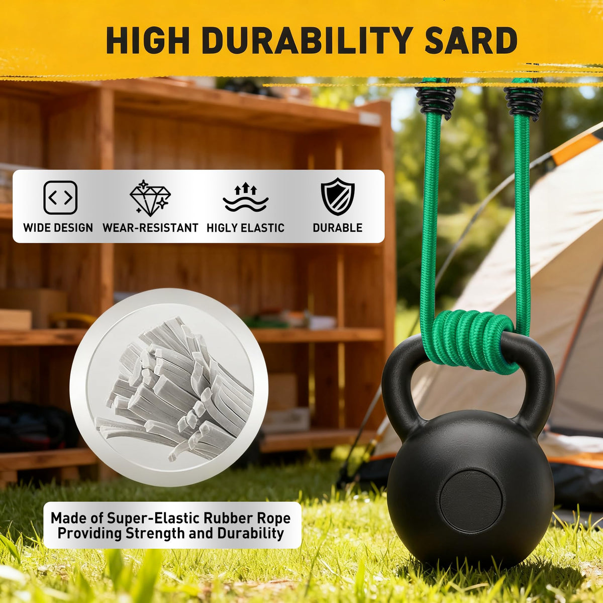 ELEAD tarp clips grip tarps firmly for outdoor canopy setups.