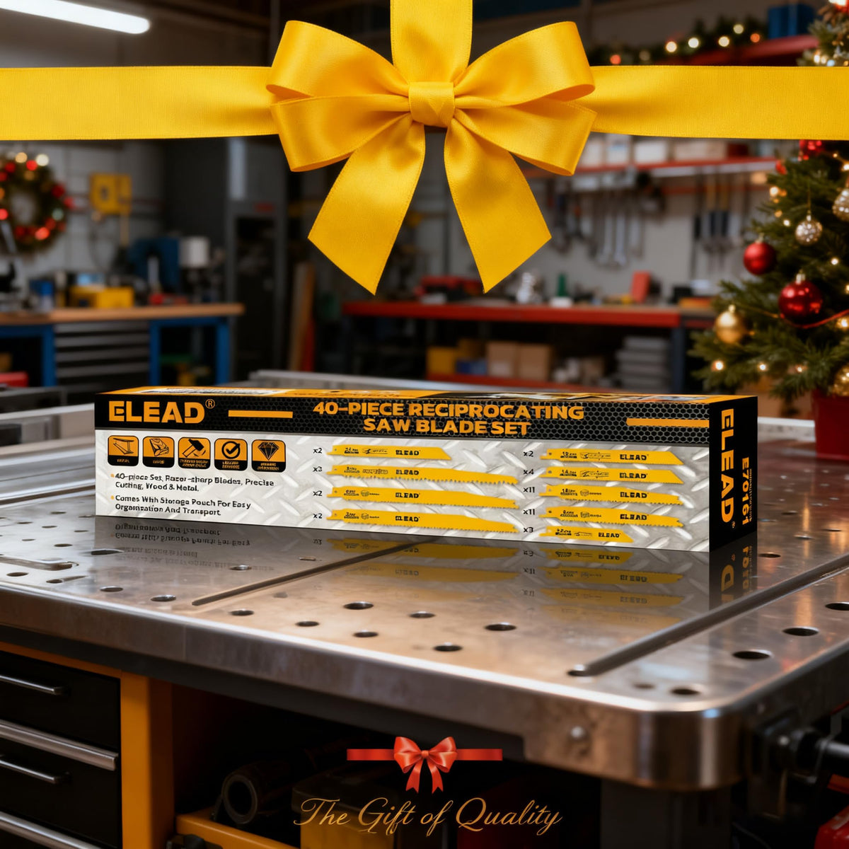 ELEAD durable cutting performance in pruning and metal tasks.