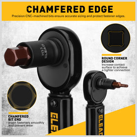 ELEAD E-Torx E4-E24 set covers common fasteners with precision.