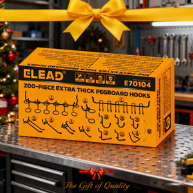 ELEAD versatile pegboard accessories help declutter and optimize work zones.