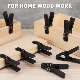 ELEAD heavy-duty clips reliably grip wood, metal, or fabric for fast, mess-free task execution.