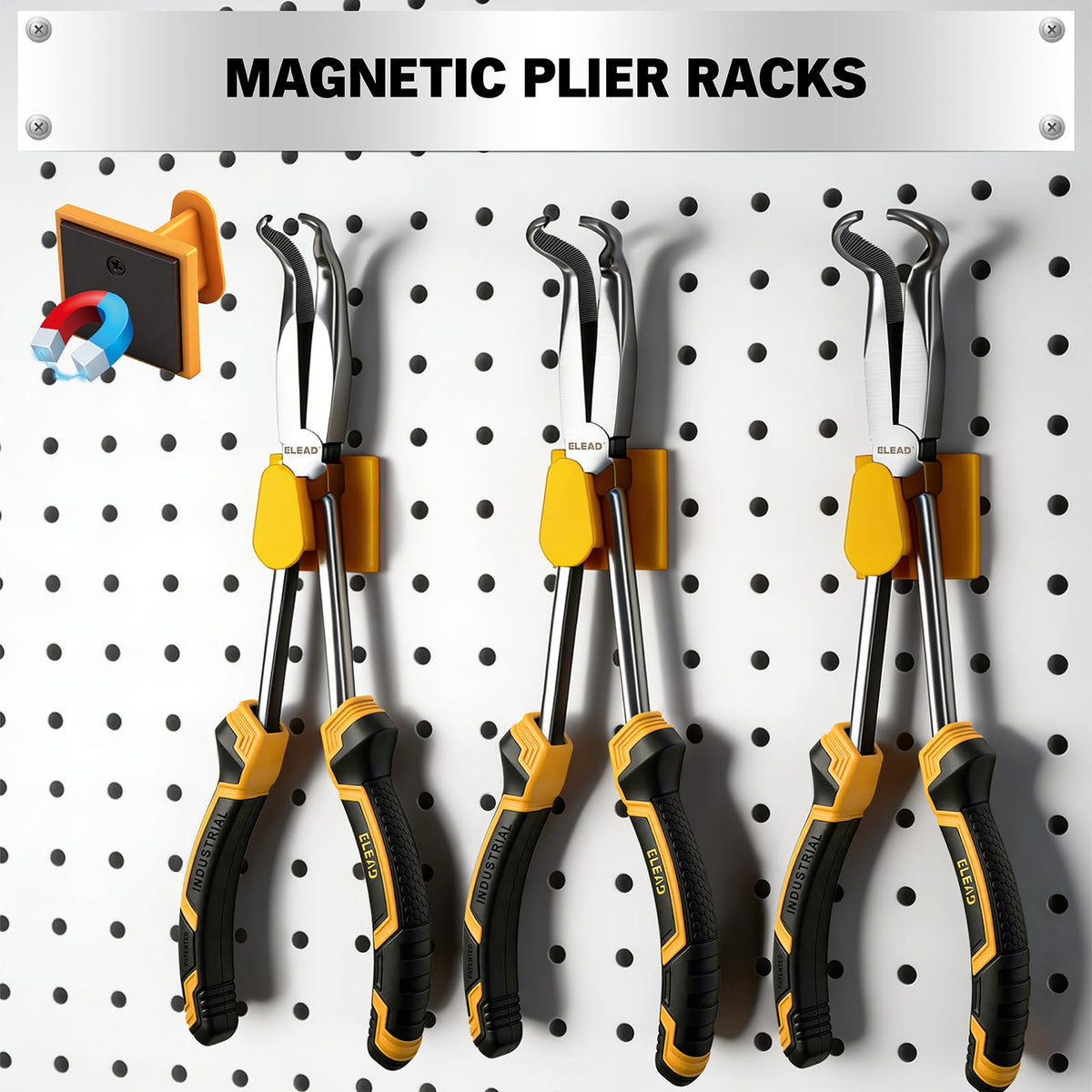 ELEAD hose gripper pliers extended reach in narrow spaces