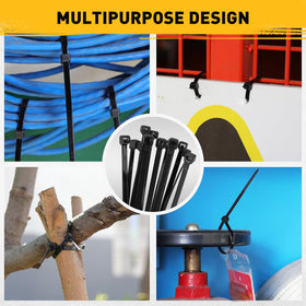 ELEAD nylon cable ties for quick, secure bundling and organization.