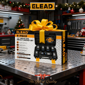 ELEAD compact storage case keeps sockets organized and portable.