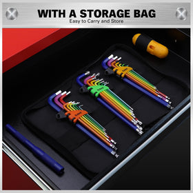ELEAD rainbow color-coding speeds tool identification during repairs.