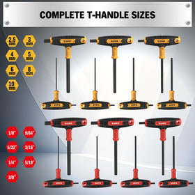 ELEAD SAE wrenches with long reach for deep fasteners.