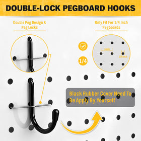 ELEAD secure lock prevents accidental dislodging during busy workdays.