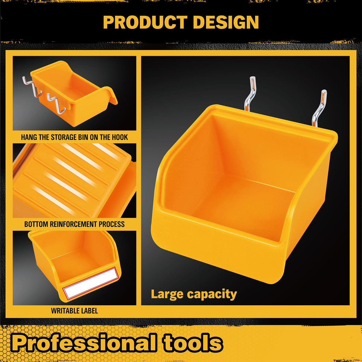 ELEAD small parts organizer for nails bolts and clips