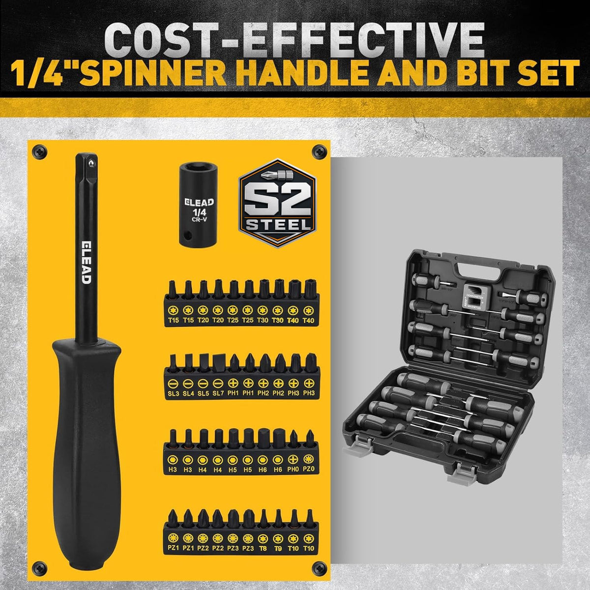 ELEAD spark plug socket supports maintenance tasks with versatility.