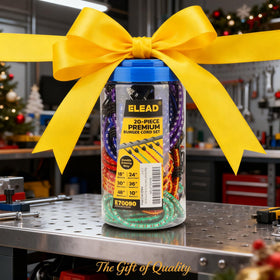 ELEAD storage jar keeps cords organized and portable for travel use
