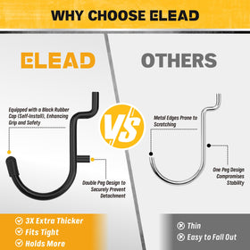 ELEAD tool holders keep screwdrivers neatly displayed and reachable.