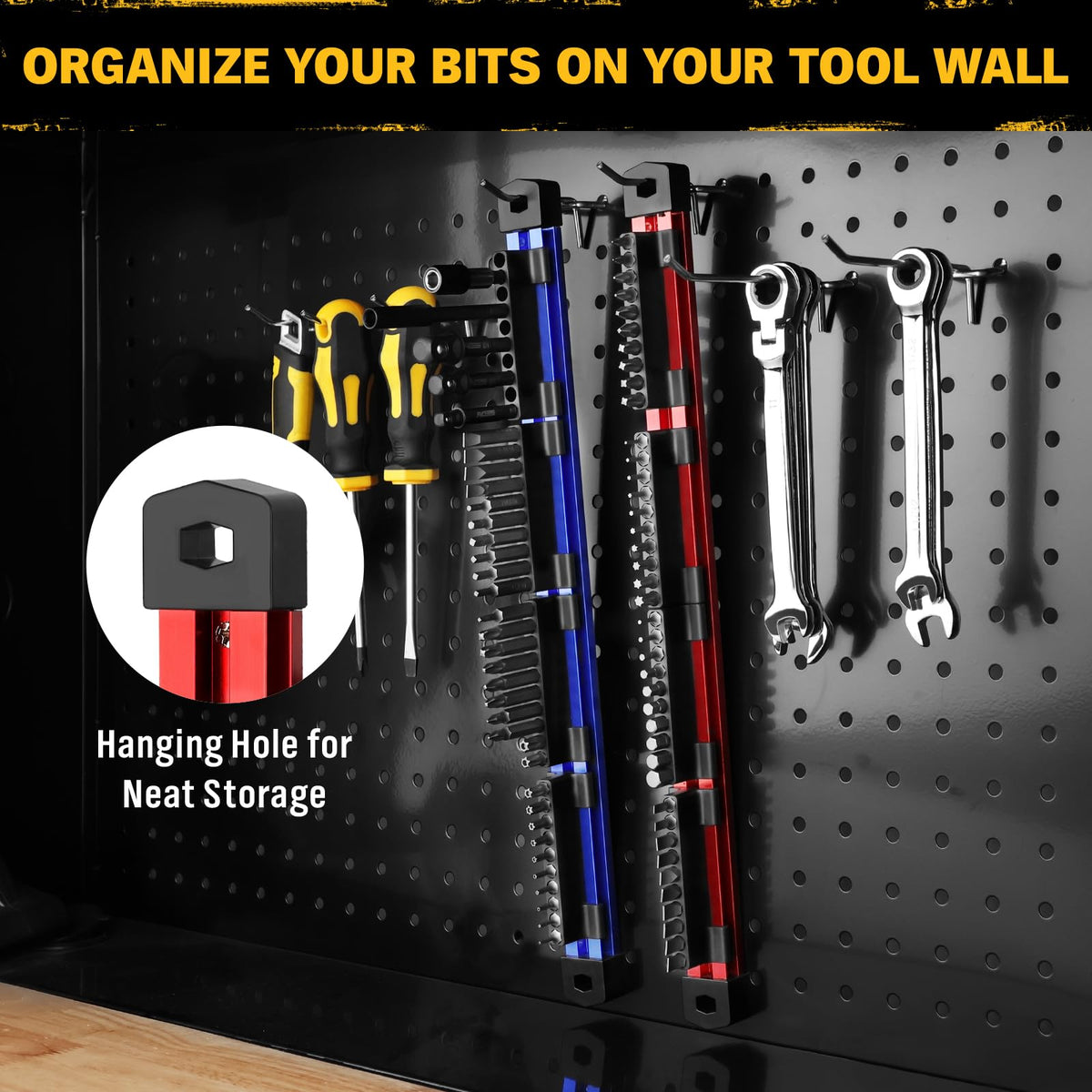 ELEAD toolbox organization display demonstrating clutter-free workspace