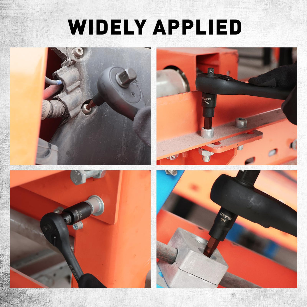 ELEAD precision chamfered ends ensure smooth fastener entry and reduced wear