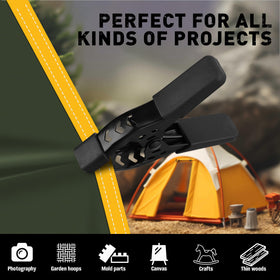 ELEAD versatile clamps for woodworking, decor, or industrial tasks with strong, precise holding power.