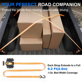 ELECFRESH all-weather hardware resists corrosion for year-round truck bed use.