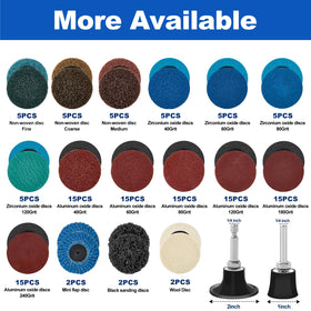 Elechiakan quick-change roll-lock assembly for fast, one-handed disc swaps.