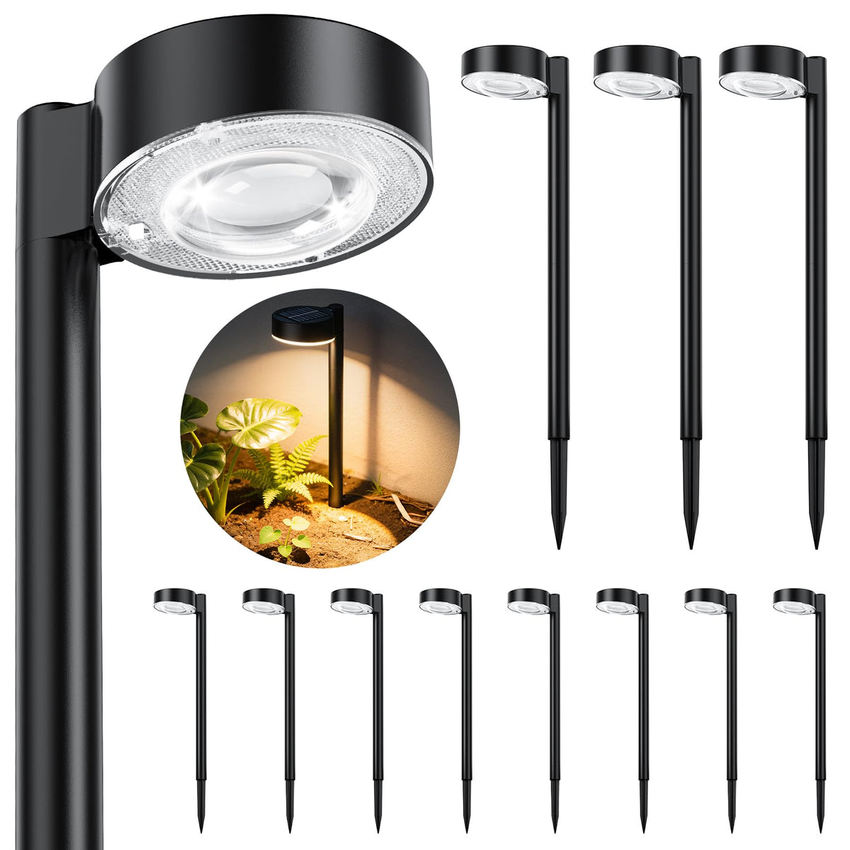 ELECLINK minimalist design complements gardens, driveways, and patios without clashing.