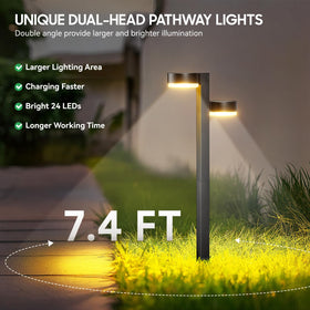 ELECLINK long-runtime design supports all-night yard illumination.
