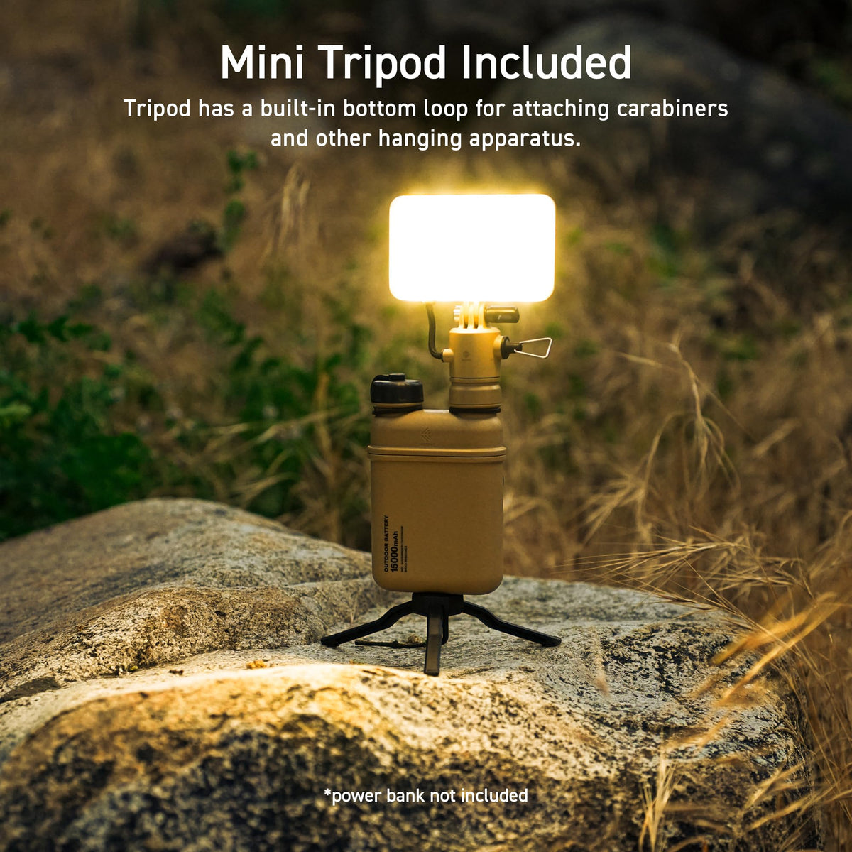 ELECOM NESTOUT flashlight black design complements gear and bags