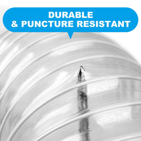Elecoman hose with carbon steel coil offers robust support for airflow.