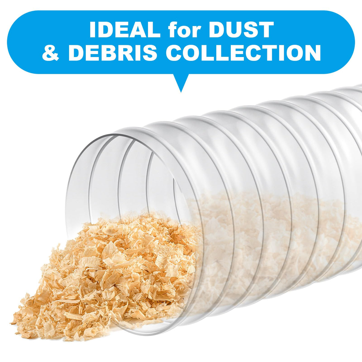 Elecoman shop vac compatibility supports versatile debris pickup.