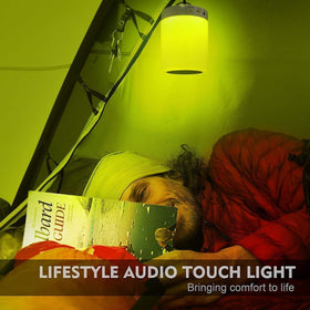 Elecstars Touch Bedside Lamp shows six color options for ambiance.