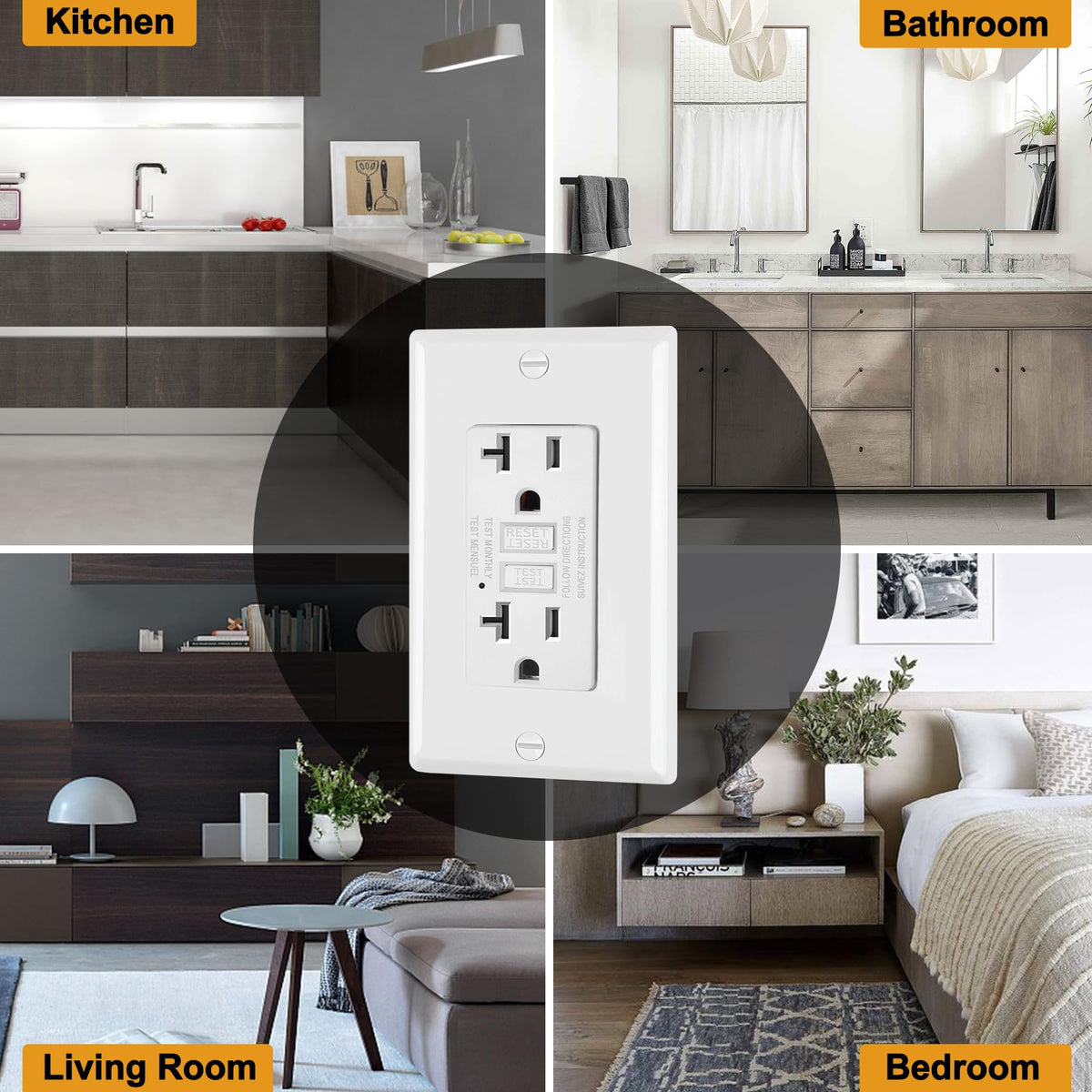 Electeck compact design fits tight electrical boxes neatly