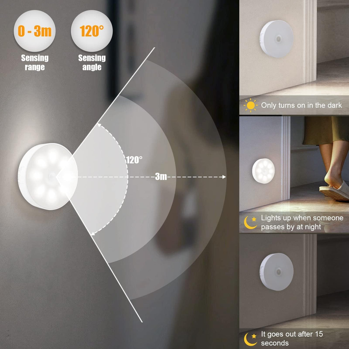 Electight drawer cabinet light improves accessibility and safety