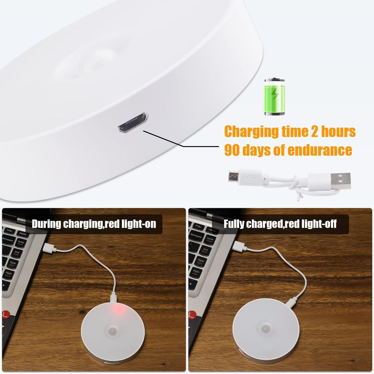 Electight hallway light activates on motion for quick navigation