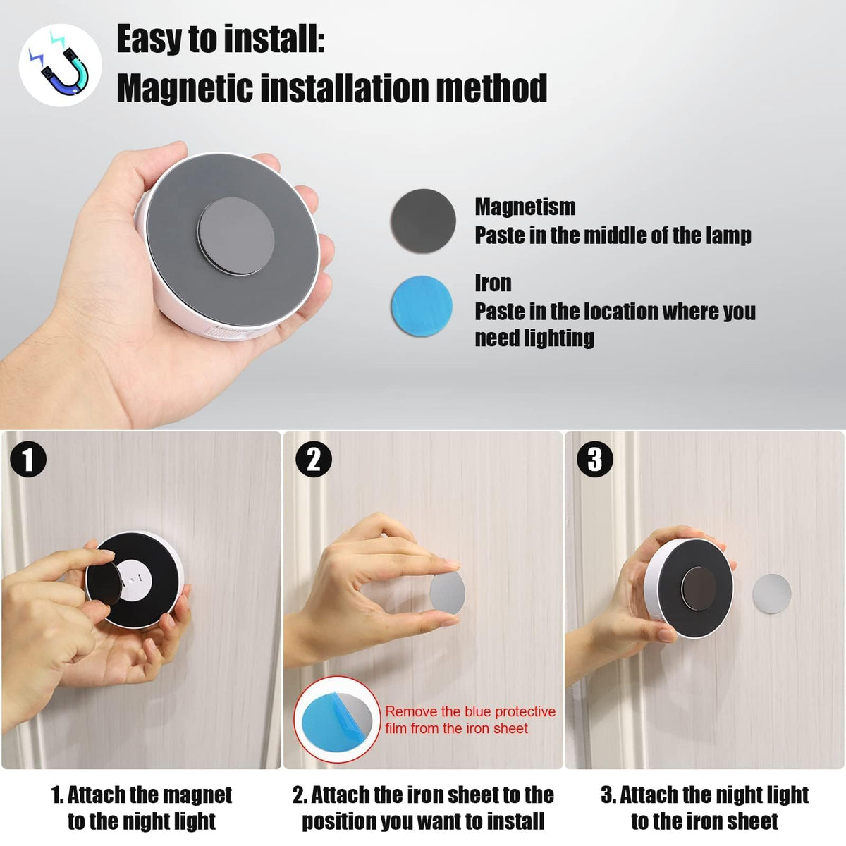 Electight auto-motion coverage illuminates paths up to 9.8 ft