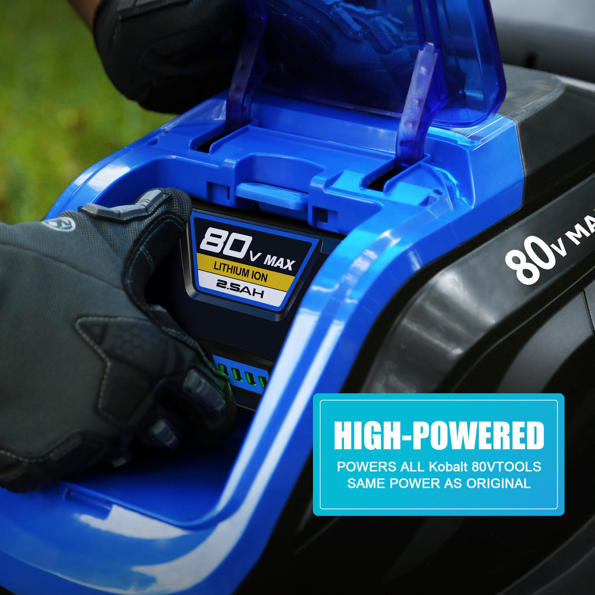 ELECtrysium cooling system maintains cooler temps for longer use.