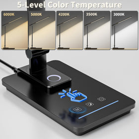 Electri LED desk lamp brightness dial enables precise, custom lighting