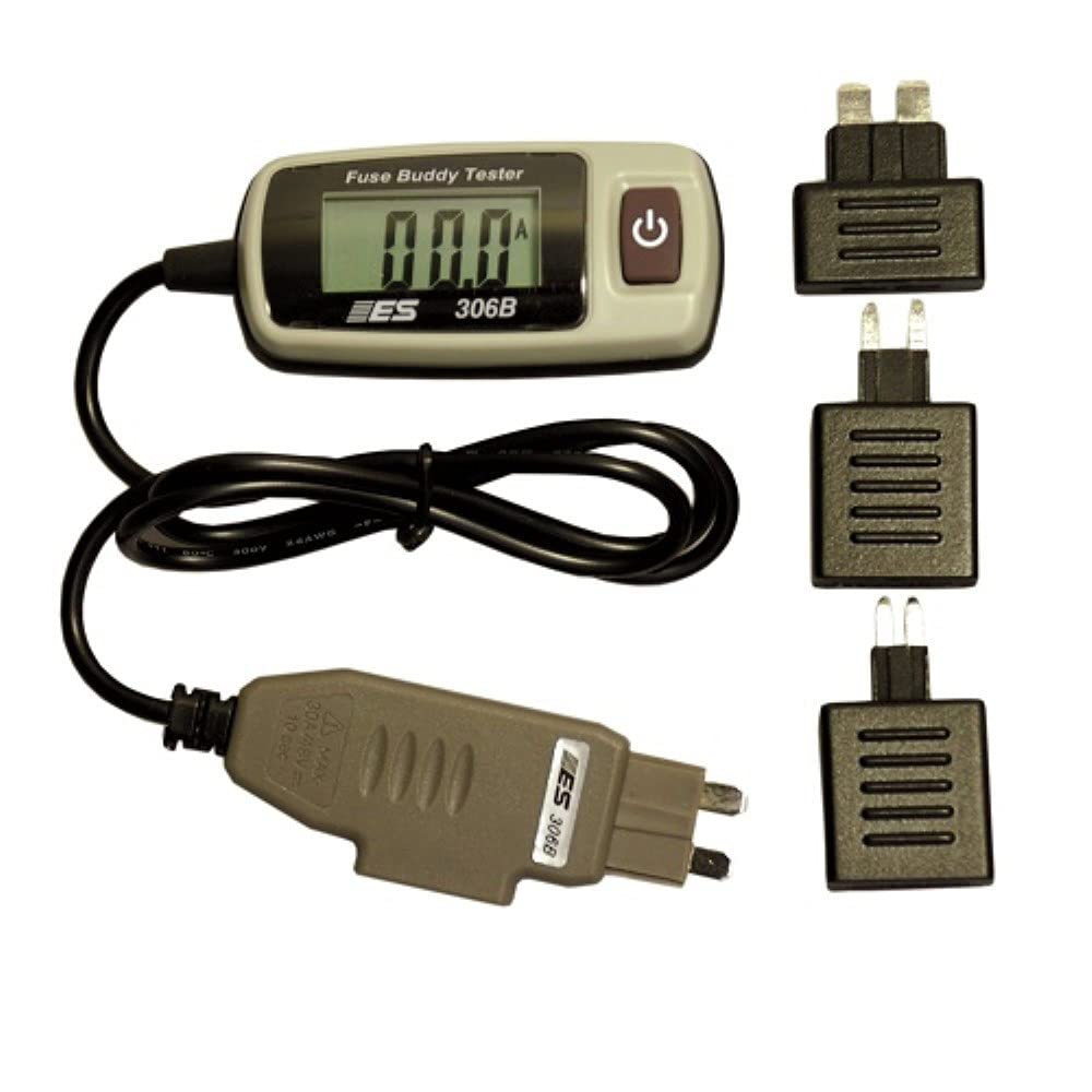 Electronic Specialties Fuse Buddy Mini Kit on fuse panel for quick amperage readings