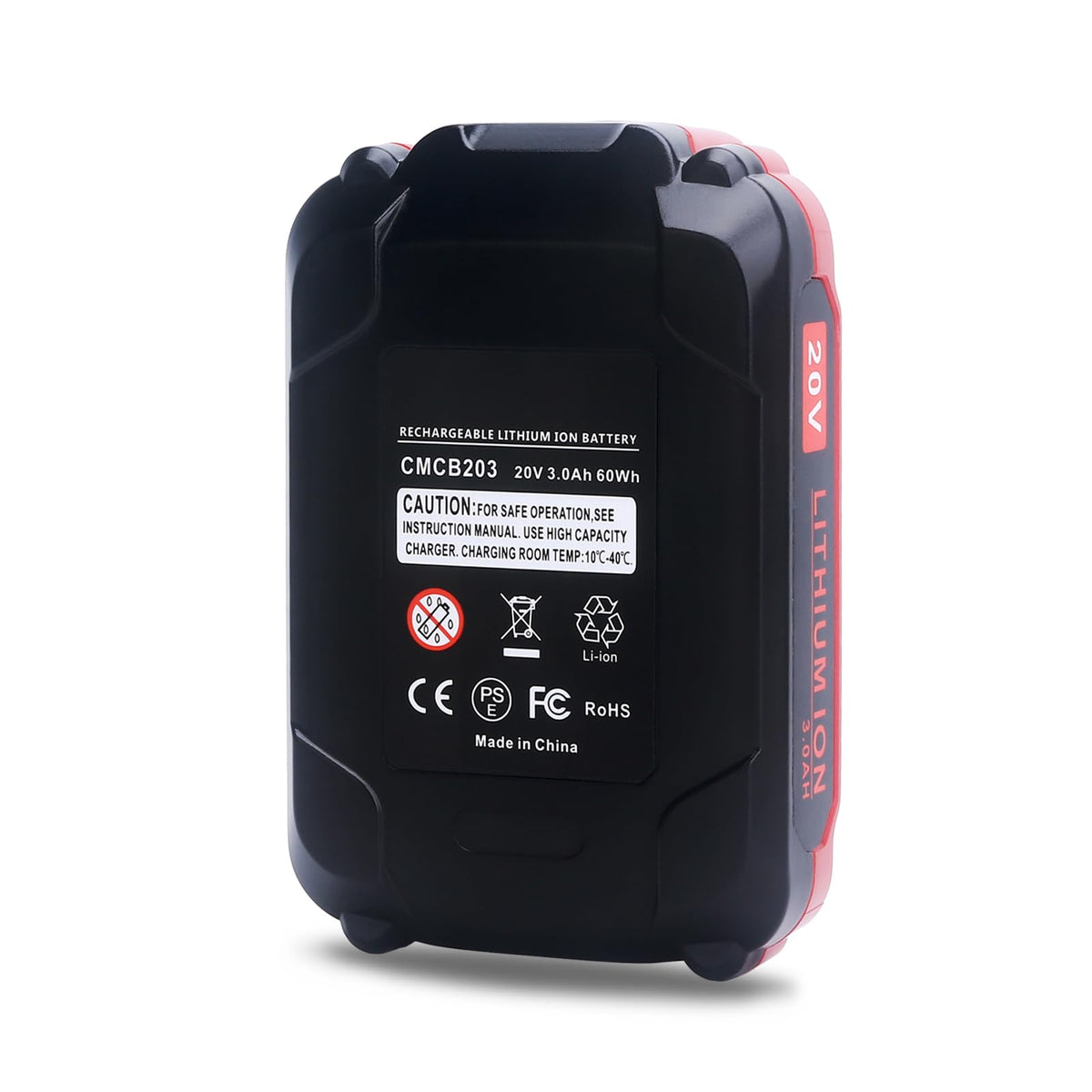 ELEFLY 20V battery eco packaging highlights sustainable materials.