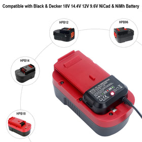 ELEFLY supports 18V–12V BD batteries for flexible charging.