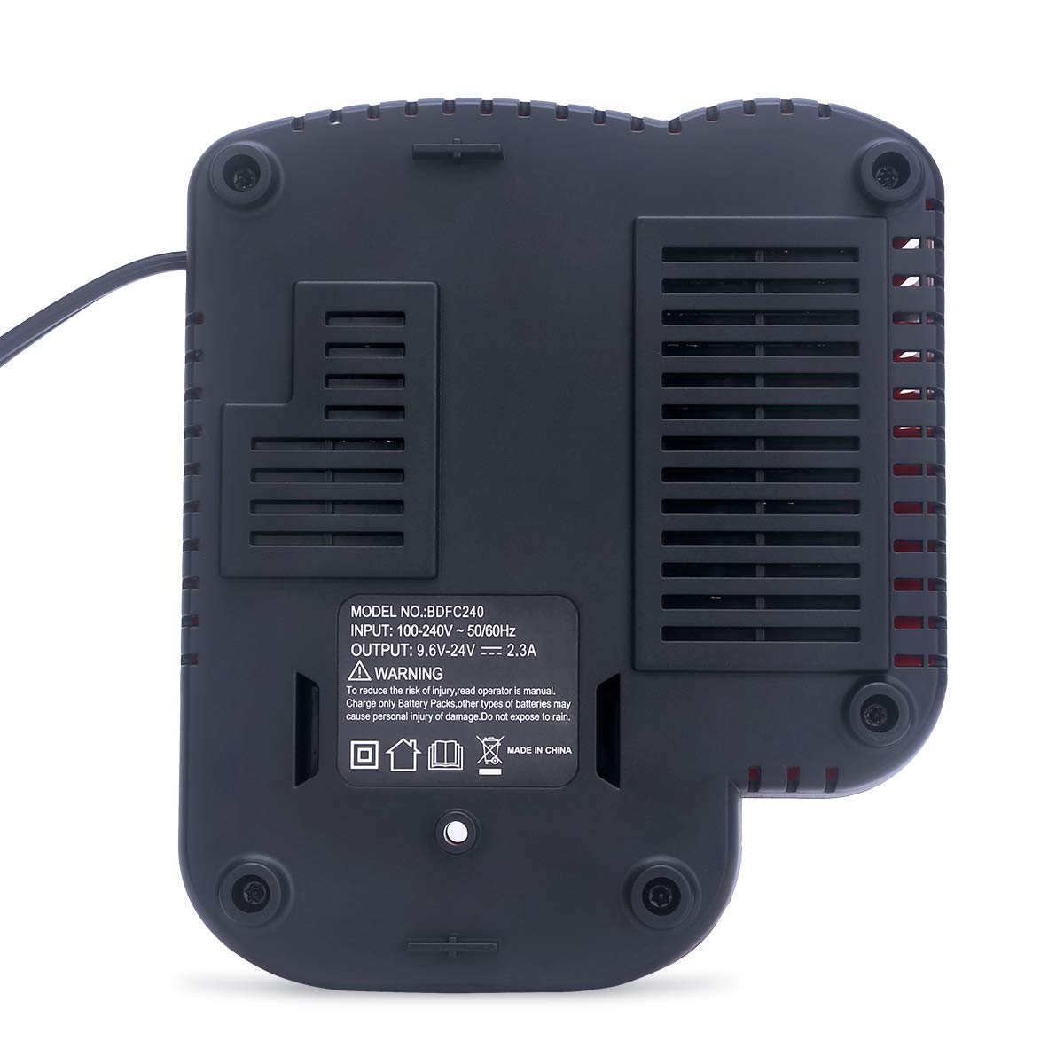 ELEFLY BDFC240 diagnostic LEDs and safety protections in action.