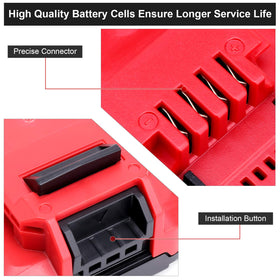 ELEFLY PCC680L 20V battery label indicating safety and compatibility