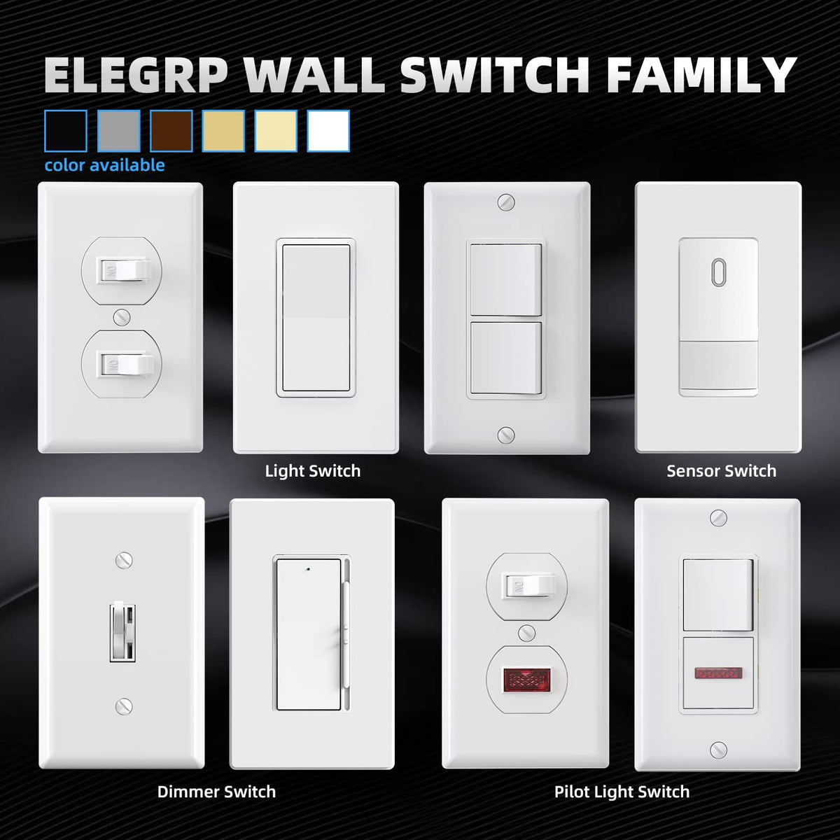 ELEGRP 20-pack arrangement illustrating ready-to-install wiring options